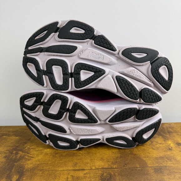 Hoka One One Bondi 8 Shoes Womens Size 9.5 Purple Running Cushioned 1127952 - Picture 10 of 13